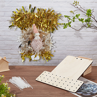 2Pcs Wood Wreath Boards DIY-FG0006-77C-1