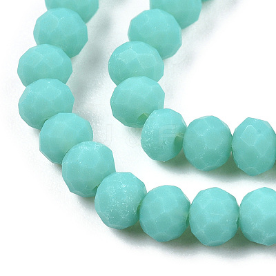 Glass Beads Strands EGLA-A034-P3mm-MD24-1