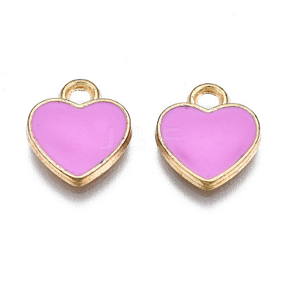 Alloy Enamel Charms ENAM-S121-041G-1