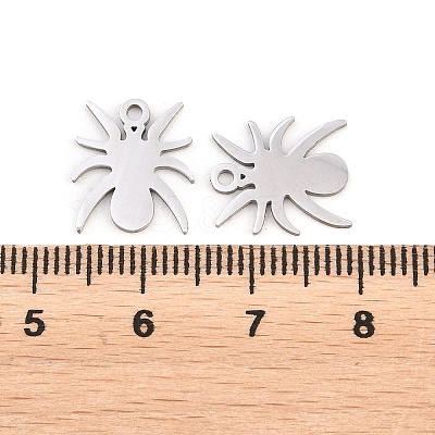 Halloween 304 Stainless Steel Charms LS-STAS-E521-07P-03-1