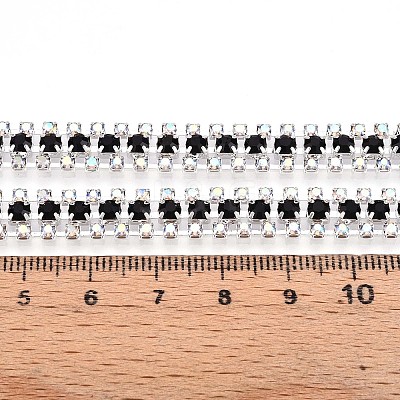 Iron Rhinestone Cup Chains CH-T006-04S-02-1