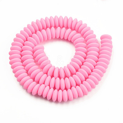 Handmade Polymer Clay Beads Strands X-CLAY-N008-064-A08-1