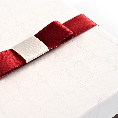 Rectangle Jewelry Set Cardboard Boxes X-CBOX-N007-01B-1