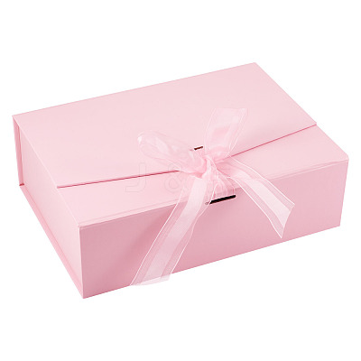 Rectangle Foldable Paper Gift Storage Boxes AJEW-TAC0035-07C-1