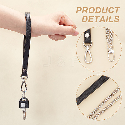 2Pcs 2 Style Wristlet Bag Straps DIY-WR0003-05P-1