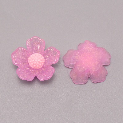 Transparent Resin Cabochons RESI-CJC0013-04D-1