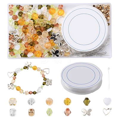 DIY Butterfly Bracelet Making Kit DIY-FS0004-45-1