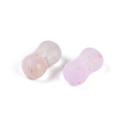 Gradient Color Transparent Acrylic Beads OACR-M023-02J-1