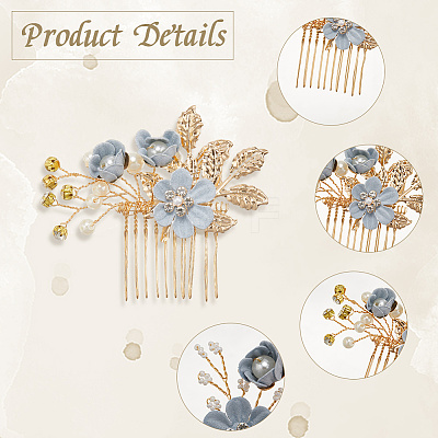 Plastic and Resin and Iron Hairpin Set OHAR-WH20020-04C-1