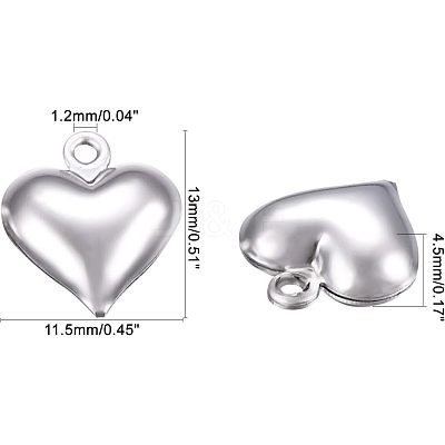 304 Stainless Steel Charms STAS-UN0003-85-1