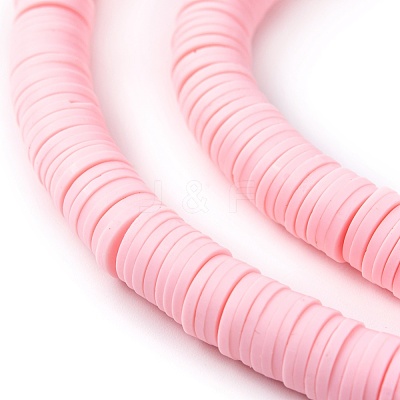 Handmade Polymer Clay Beads Strands CLAY-R089-8mm-Q092-1