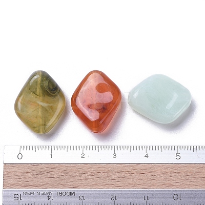 Acrylic Beads PGB278Y-1