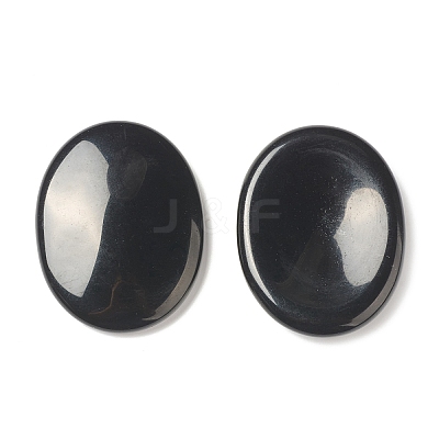 Natural Obsidian Worry Stone for Anxiety Therapy G-B036-01F-1