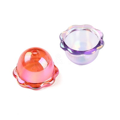 UV Plating Transparent Acrylic Beads AC-CBA5E93-09-1