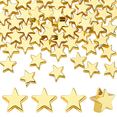 60Pcs Brass Beads KK-PH0012-49G-05-1