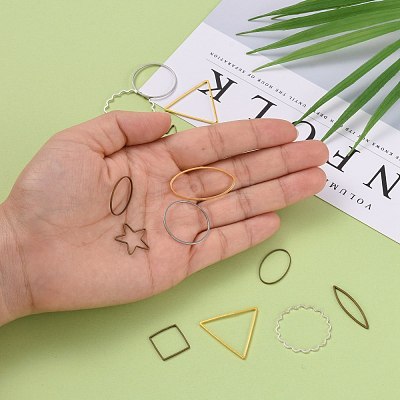 Brass Linking Rings KK-MSMC010-M-1