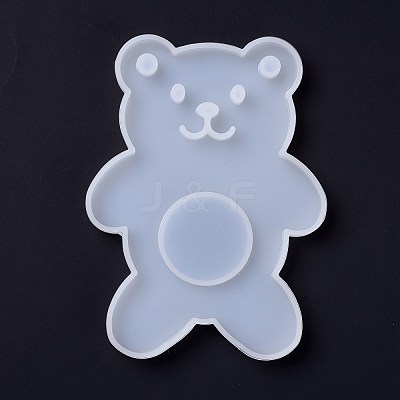 Bear DIY Candle Holder Silicone Molds DIY-F103-04-1