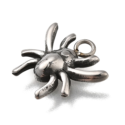 Retro 304 Stainless Steel Charms STAS-L284-09AS-1