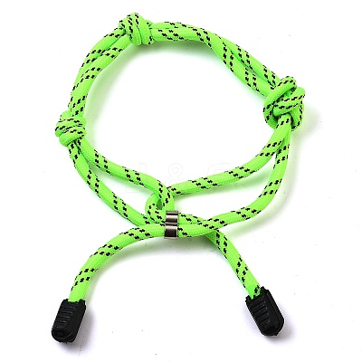 Nylon Thread Bangles AJEW-T013-01D-1
