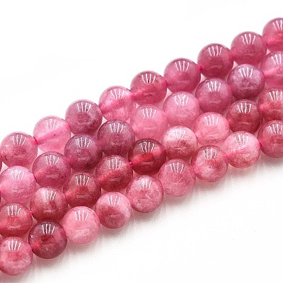 Natural Quartz Beads Strands G-N355-6mm-50-1
