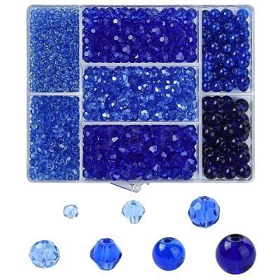 Glass Beads Sets EGLA-YW0003-93B-1