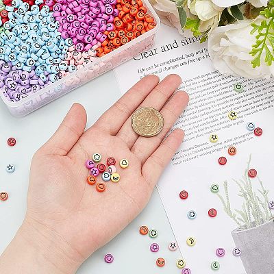 DIY 8 Colors Stretch Bracelet Making Kit for Kid DIY-CA0001-58-1