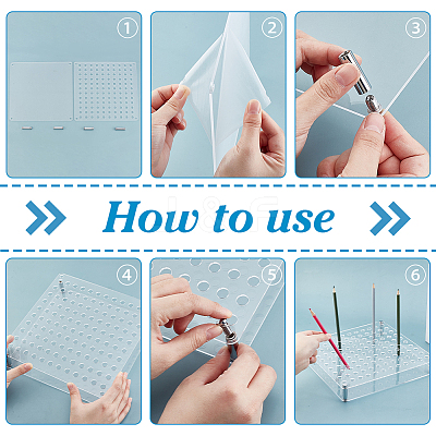 Acrylic Ink Display Stands DIY-WH0622-264-1