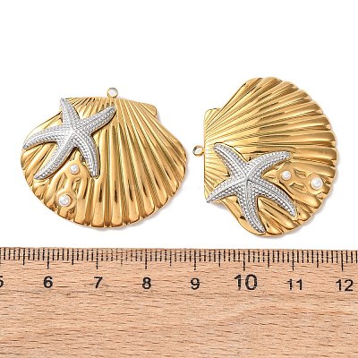 304 Stainless Steel Pendants STAS-Z177-03GP-1