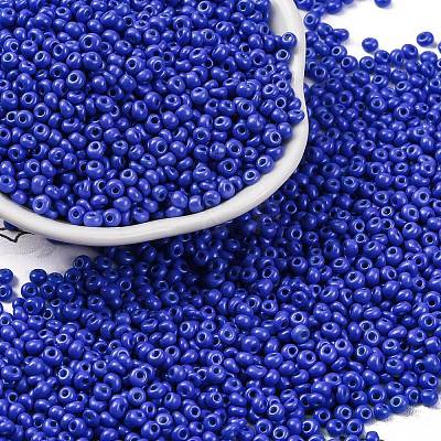 8/0 Baking Paint Glass Seed Beads SEED-M012-02A-54-1