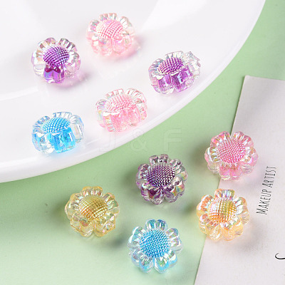 Transparent Acrylic Beads X-TACR-S152-10B-1