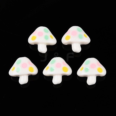 Opaque Acrylic Beads OACR-N152-10B-1