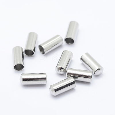 Tarnish Resistant 304 Stainless Steel Cord Ends STAS-I097-072B-1