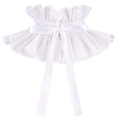Cotton Faux Collar AJEW-WH0481-134B-1