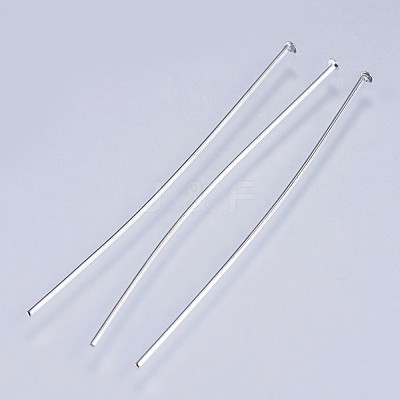 Tarnish Resistant 304 Stainless Steel Flat Head Pins STAS-F145-07P-0.6x45mm-1