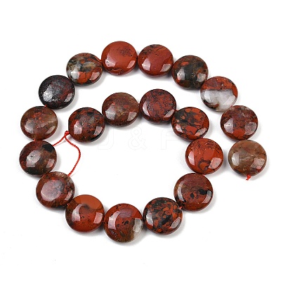 Natural Brecciated Jasper Beads Strands G-C220-D02-20mm-1