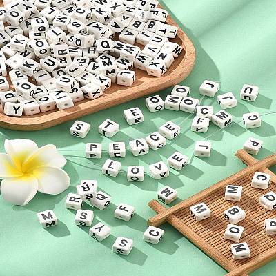 20Pcs Porcelain Beads PORC-FS0001-08B-1