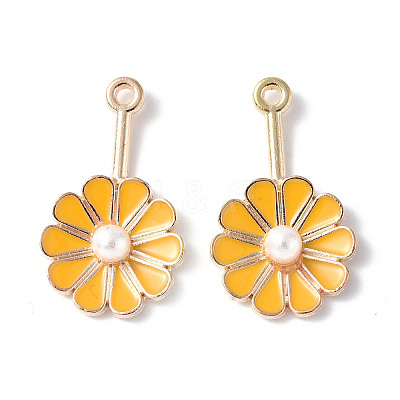 Alloy Enamel Pendants PALLOY-F288-02A-1