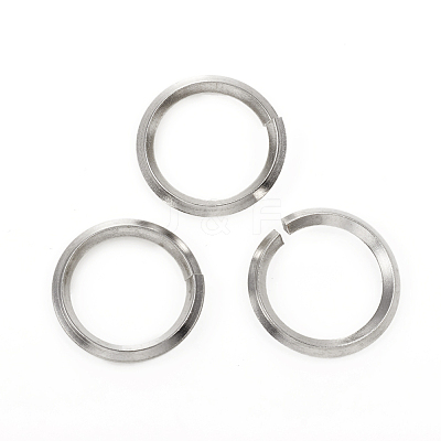 Tarnish Resistant 304 Stainless Steel Open Jump Rings STAS-G224-22P-02-1