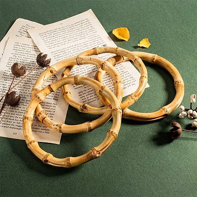 Wood Bag Handle FIND-WH0043-26-1