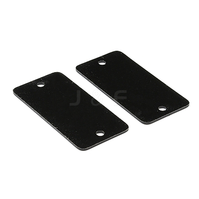 (Defective Closeout Sale: Scratched) 201 Stainless Steel Connector Charms STAS-XCP0001-69EB-1