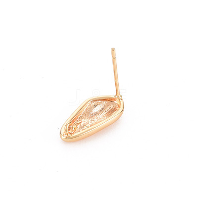 Brass Earring Findings X-KK-S356-441-NF-1