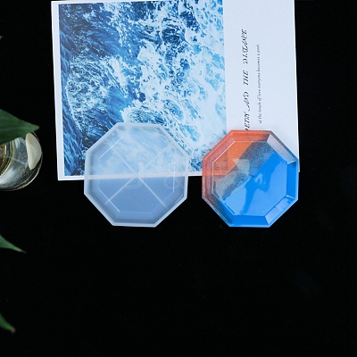 Silicone Cup Mats Molds DIY-G009-22-1