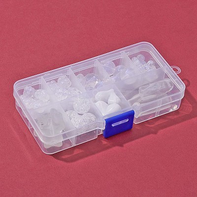 9 Style Transparent and Opaque Acrylic Beads OACR-FS0001-11-1