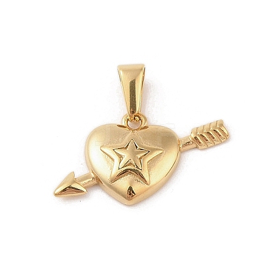 PVD Vacuum Plating 304 Stainless Steel Pendants STAS-R232-09G-1