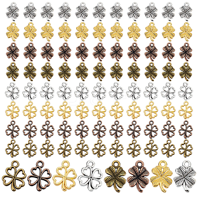 120Pcs 8 Styles Alloy Pendants FIND-PH0023-11-1