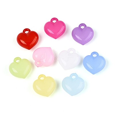 Opaque Acrylic Pendants SACR-T035-24M-1