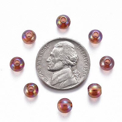 Transparent Acrylic Beads LS-MACR-S370-B6mm-765-1