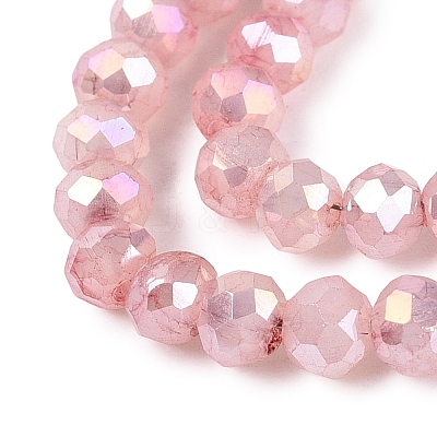 Electroplate Crackle Imitation Jade Glass Beads Strands LS-EGLA-Q131-02A-06-1