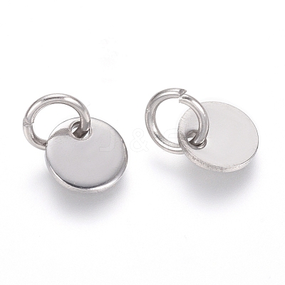 Non-Tarnish 304 Stainless Steel Charms STAS-I124-01A-P-1