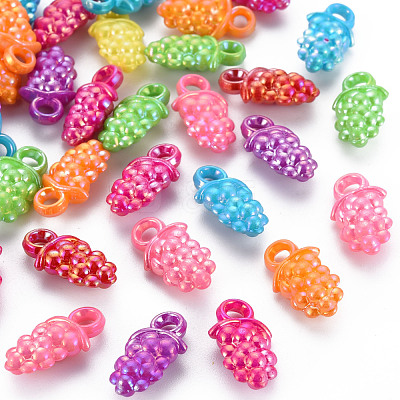 Autumn Theme Plastic Pendants KY-N017-014-1